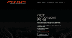 Desktop Screenshot of cycle-parts.pl