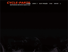 Tablet Screenshot of cycle-parts.pl